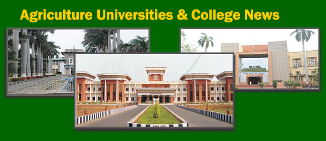  Agriculture Colleges and Agri Universities